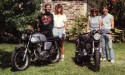 The year I moved to Austin with my Laverda 750 SF, I met another Jim with a matching bike and we also both had girl friends named Cyndi! Only in Austin!!